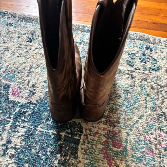 Justin Boots Brown Cowboy & Western Boots - Picture 2 of 2